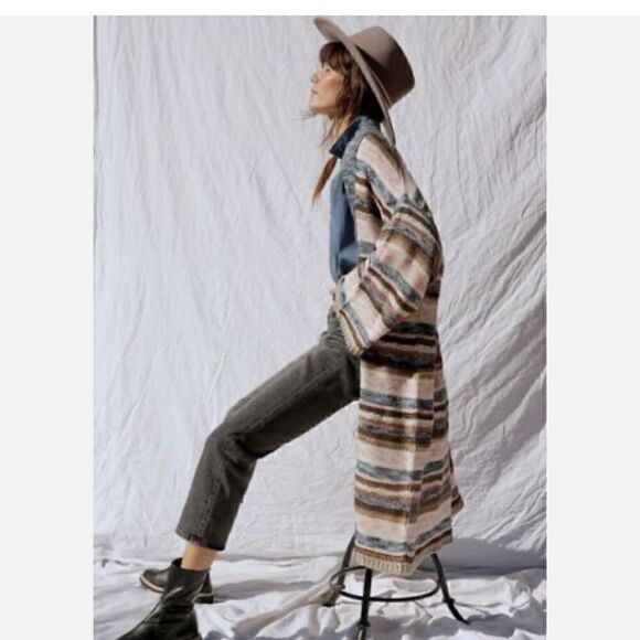 By Anthropologie shimmer knit duster - Picture 5 of 11